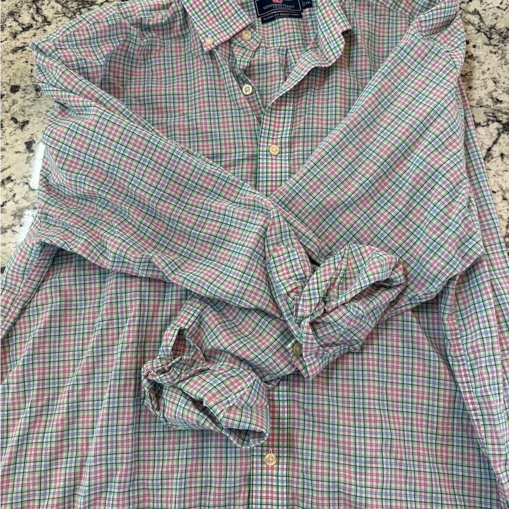 Men's Multicolor Plaid Shirt